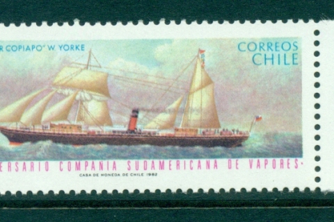Chile-1982-Steamship-Co-Anniv-MUH-lot35430