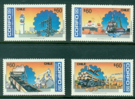Chile-1989-The-50th-Anniversary-of-Energy-Production-Corporation-MLH
