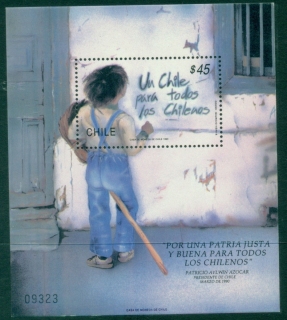 Chile-1990-One-Chile-for-All-Chileans-MS-mUH
