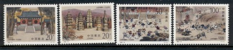 China-PRC-1995-1500th-Anniversary-Of-the-Shaolin-temple-MUH