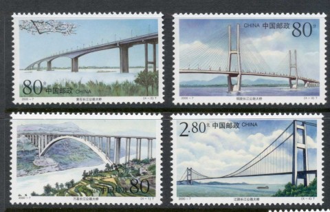 China-PRC-2000-Highway-Bridges-over-Yangtzee-River-MUH