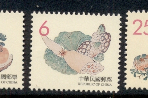 China-ROC-Taiwan-1999-Flowers-MUH