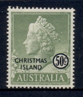 Christmas-Is-1958-QEII-Definitives-50c-MLH