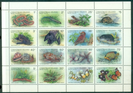 Christmas-Is-1988-Wildlife-Sheetlet-MUH