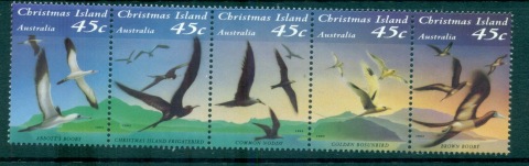 Christmas-Is-1993-Seabirds-Str-5-lot72201