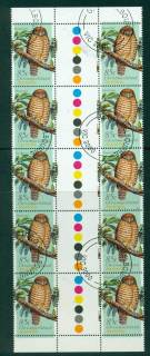 Christmas-Is-1996-85c-Owl-Gutter-Strip-CTO-Lot17346