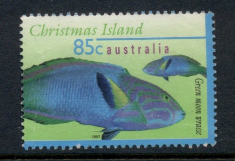 Christmas-Is-1996-97-Marine-Life-Fish-85c-FU