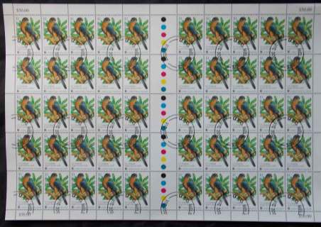 Christmas-Is-2002-1-Goshawk-CTO-Sheet-FV-50-lot48883