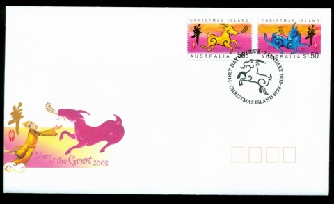 Christmas-Is-2003-Year-of-the-Goat-FDC-Lot20293