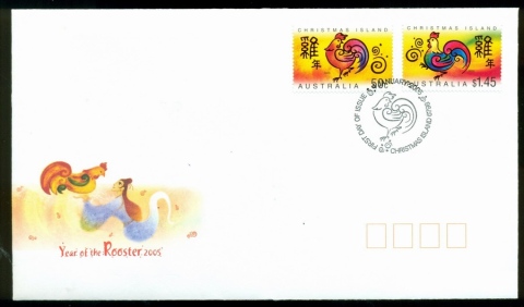 Christmas-Is-2005-Year-of-the-Rooster-FDC-Lot20299