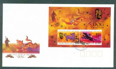 Christmas-Is-2006-New-Year-of-the-Dog-MS-FDC-lot48992