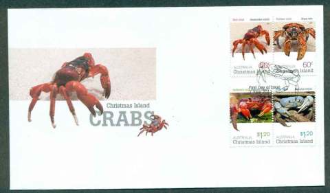 Christmas-Is-2011-Crabs-FDC-lot50635