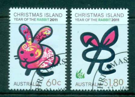 Christmas-Is-2011-Year-of-the-Rabbit-2MUH-CTO-lot43273