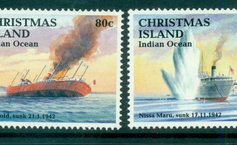Christmas-Is-1992-Wartime-Ships-MUH-lot72197