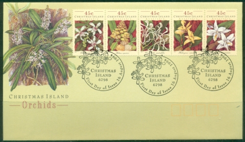 Christmas-Is-1994-Flowers-Orchids-FDC