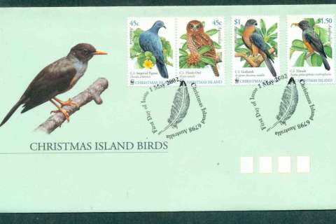 Christmas-Is-2002-Birds-WWF-FDC-lot48985
