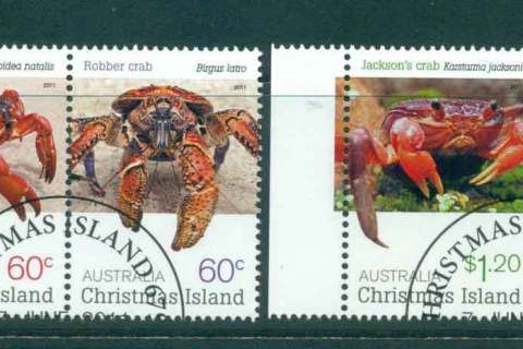 Christmas-Is-2011-Crabs-Prs-4MUH-CTO-lot43272