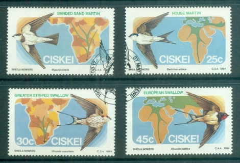 Ciskei-1984-Migratory-Birds-FU