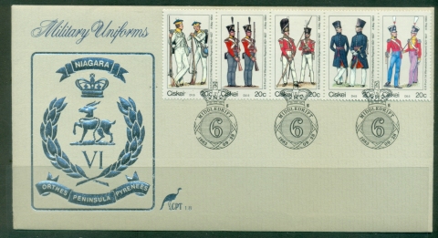 Ciskei-1983-Military-Uniforms-FDC