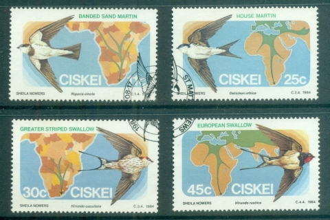 Ciskei-1984-Migratory-Birds-FU