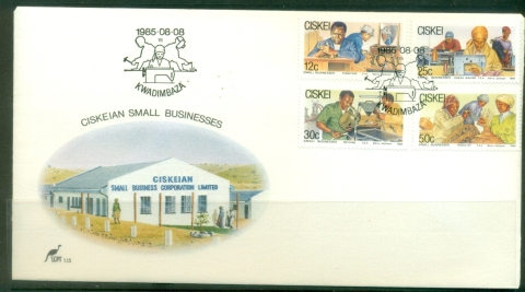 Ciskei-1985-Ciskeian-Small-Business-FDC