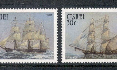 Ciskei-1985-Sailing-Ships-MUH