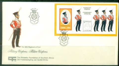 Ciskei-1986-Military-Uniforms-MS-FDC