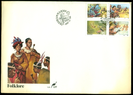 Ciskei-1987-Folklore-FDC
