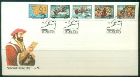 Ciskei-1991-Explorers-National-Stamp-Day-FDC