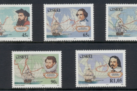 Ciskei-1993-Famous-Explorers-MUH