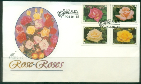 Ciskei-1994-Flowers-Roses-FDC
