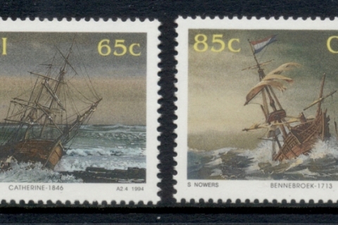 Ciskei-1994-Shipwrecks-MUH