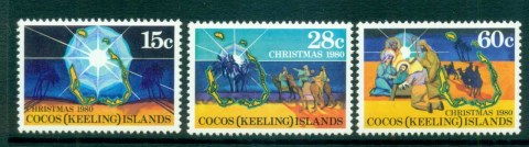 Cocos-Keeling-Is-1980-Xmas-MUH-lot72406