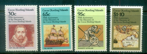 Cocos-Keeling-Is-1984-Discovery-of-Islands-375th-Anniversary-MLJ