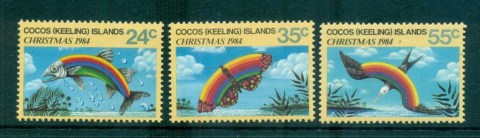 Cocos-Keeling-Is-1984-Xmas-MUH-lot72420