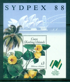 Cocos-Keeling-Is-1988-89-Flowering-Plants-Sydpex-MS-MLH