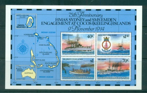 Cocos-Keeling-Is-1989-HMAS-Sydney-SMS-Emden-MS-MUH-lot56891