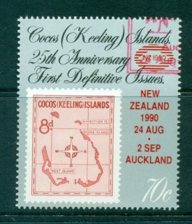 Cocos-Keeling-Is-1990-NZ-1990-Opt-CTO-lot56864