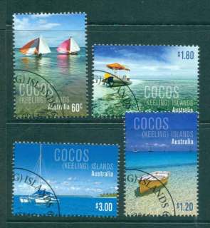 Cocos-Keeling-Is-2011-Boats-4MUH-CTO-lot43268