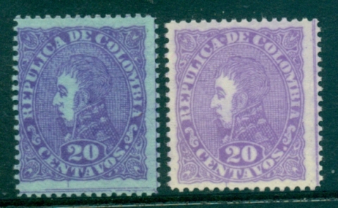 Colombia-1881-5c-Violet