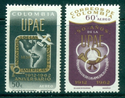 Colombia-1962-UPAE-MLH-lot35797