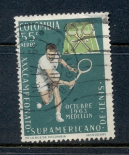 Colombia-1963-Tennis-FU