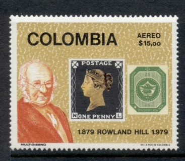 Colombia-1979-Sir-Rowland-Hill-Death-Centenary-MUH