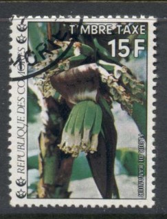 Comoro Is 1977 Postage Due 15f Bananas