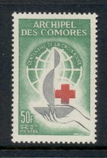 Comoro Is 1963 Red Cross Centenary