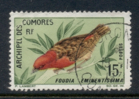 Comoro Is 1967 Birds 15f