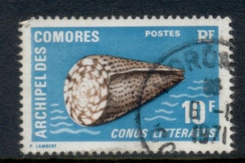 Comoro Is 1971 Seashells 10f