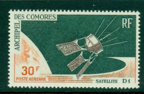 Comoro Is 1966 French Satellite D-1
