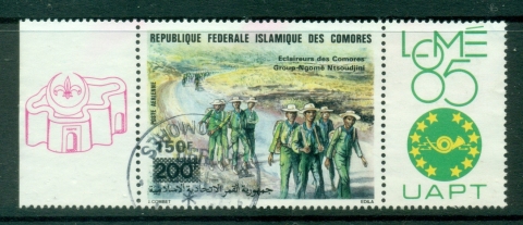 Comoro Is 1989 Philexfrance, soldiers opt 150f