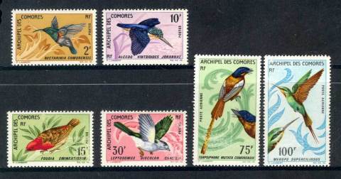 Comoro Is 1967 Birds